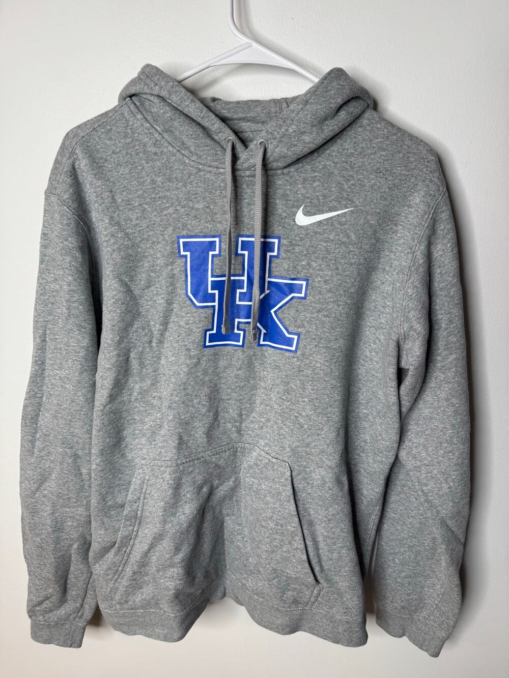 Nike Kentucky Hoodie Large UK Wildcat Gray Athletic